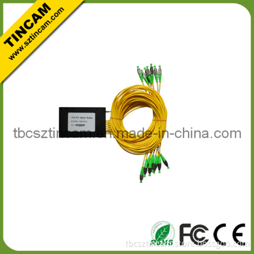 1*16 PLC Fiber Optic Splitter (TBC-1*16 Splitter)